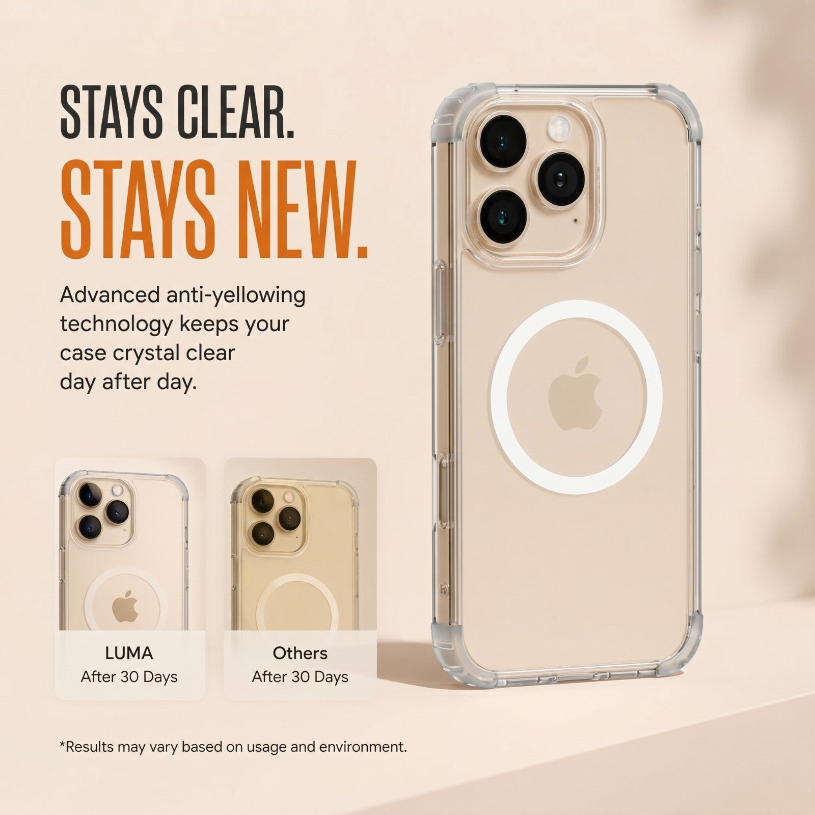 Luma Transparent Case - iPhone 16 Pro Max