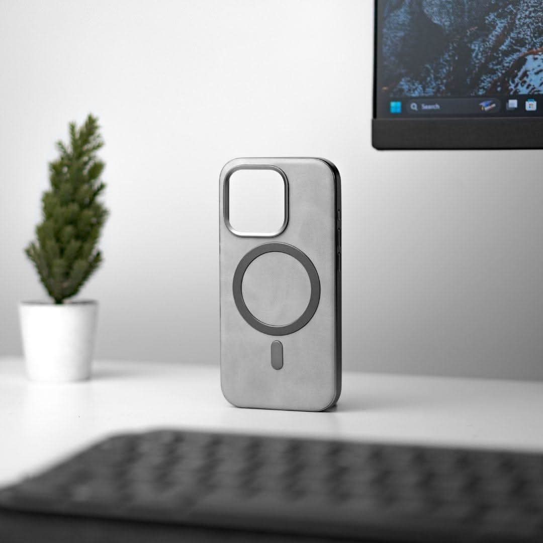 Handcrafted Leather Back Cover for iPhone