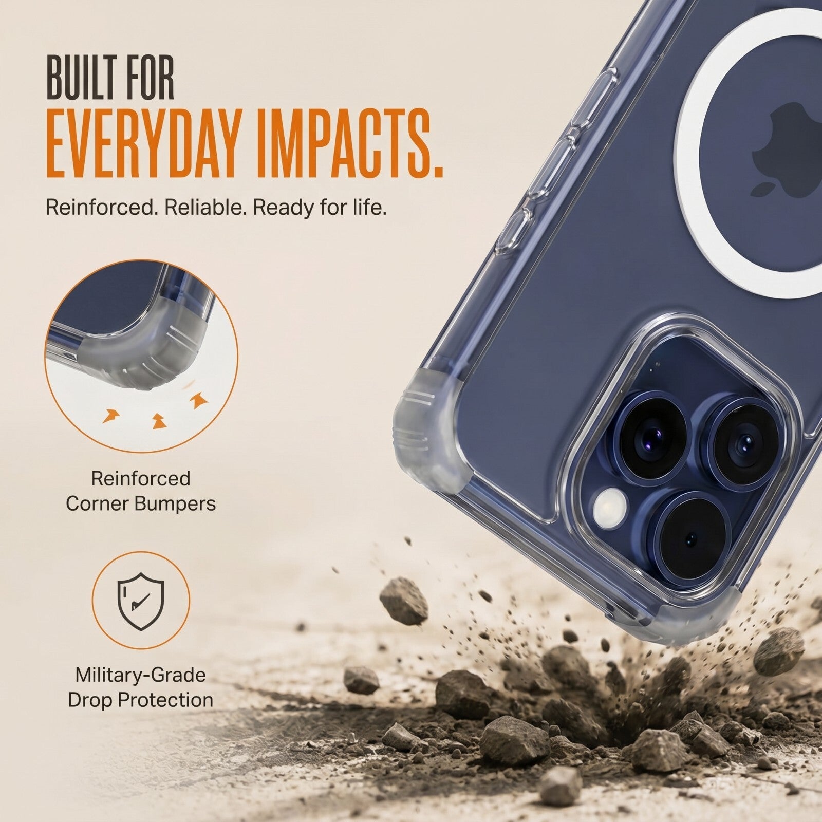 Luma Transparent Case - iPhone 15 Pro Max