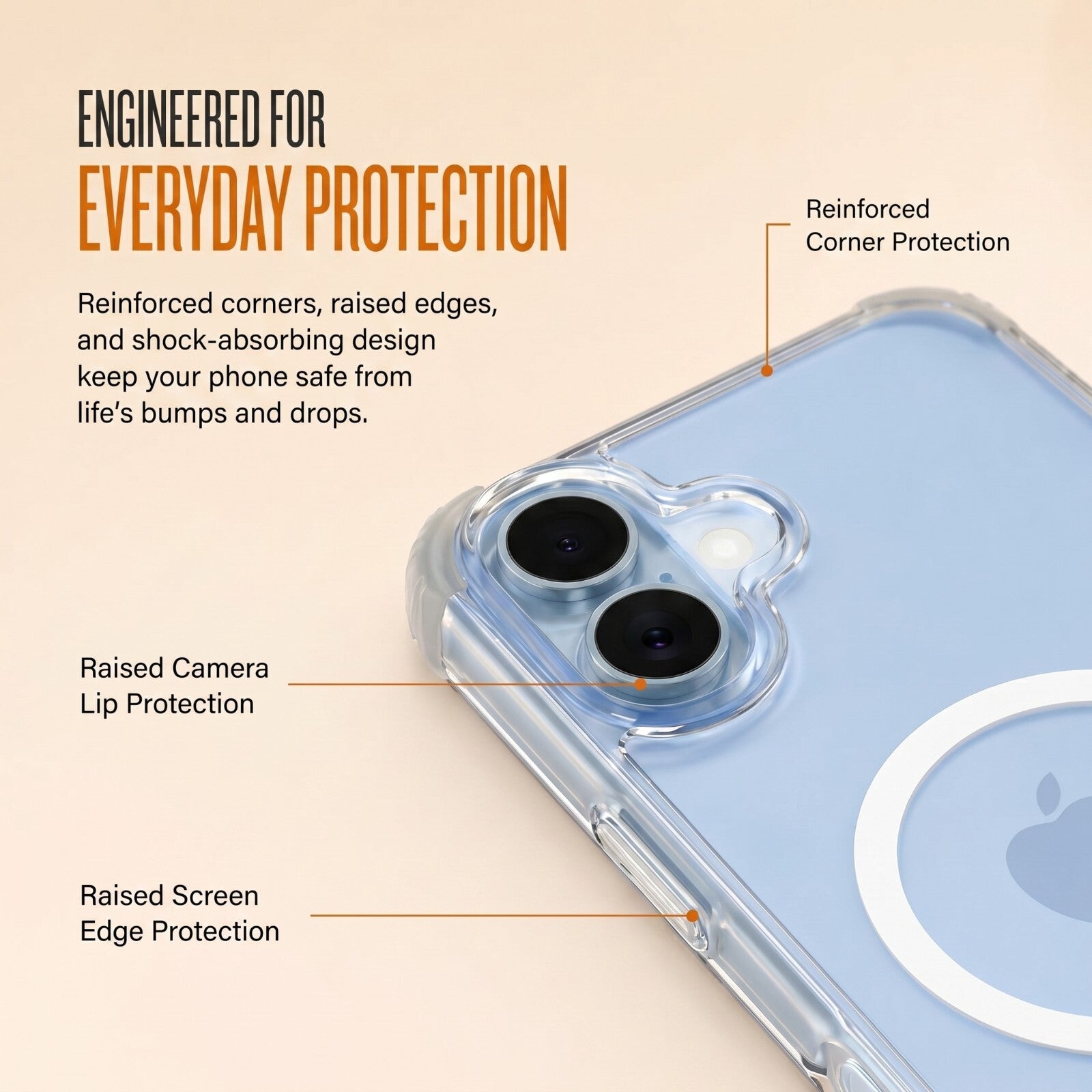 Luma Transparent Case - iPhone 16 Plus