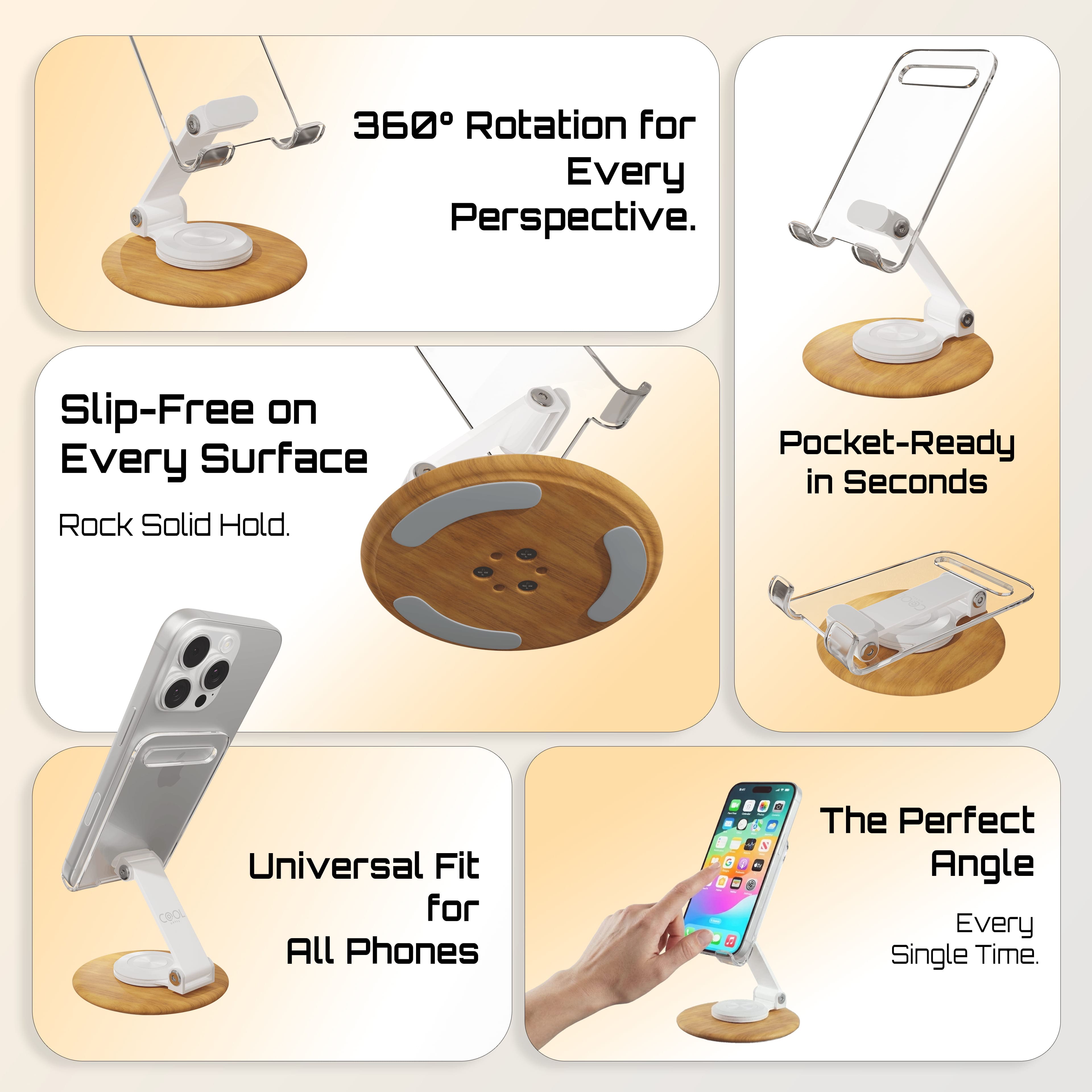 The Beechwood Phone Stand (Exclusive)