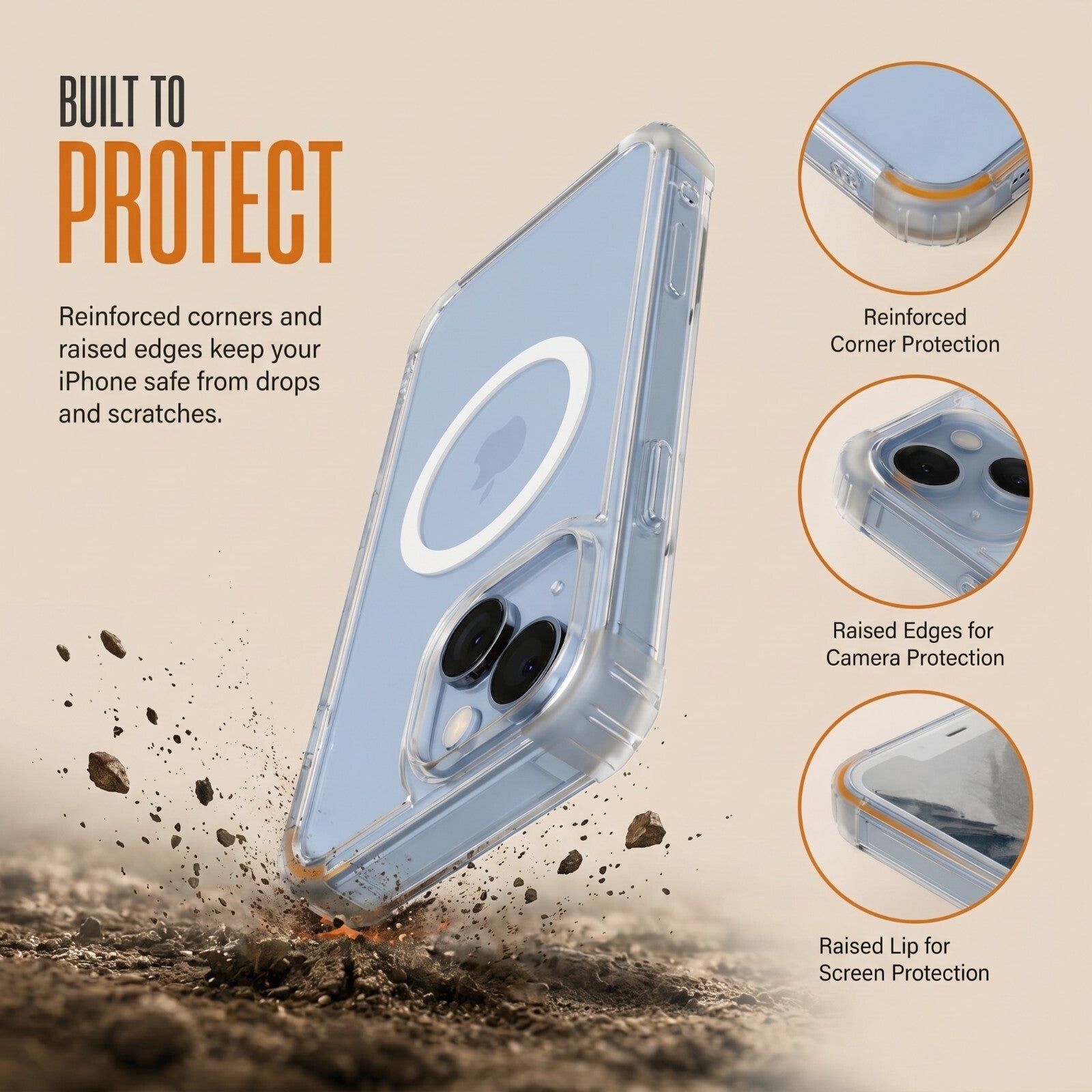 Luma Transparent Case - iPhone 15