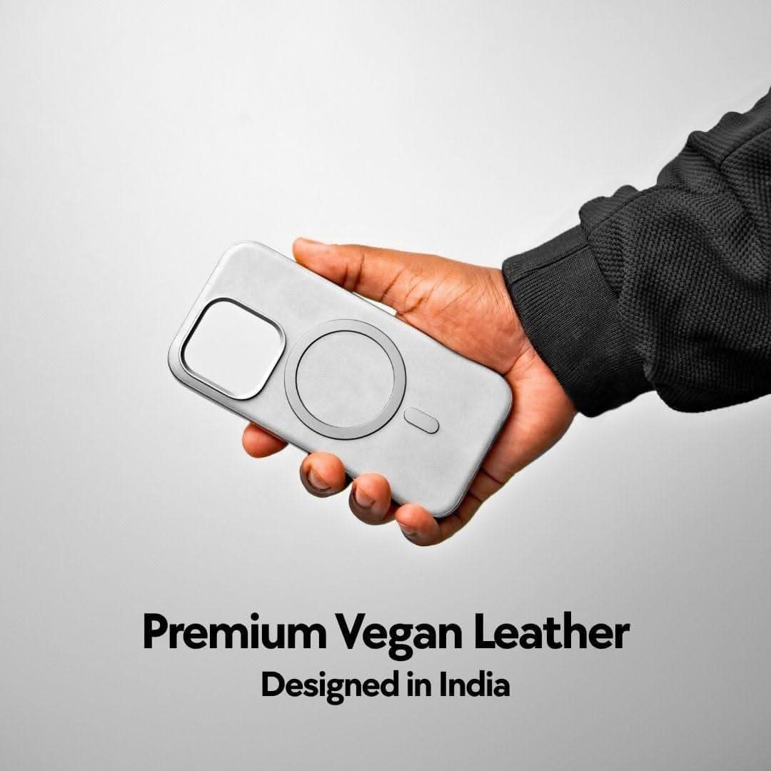 Handcrafted Leather Back Cover for iPhone