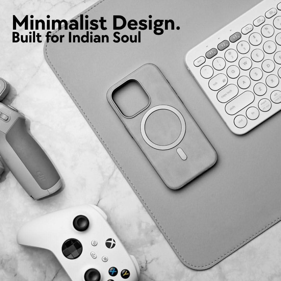 Handcrafted Leather Back Cover for iPhone