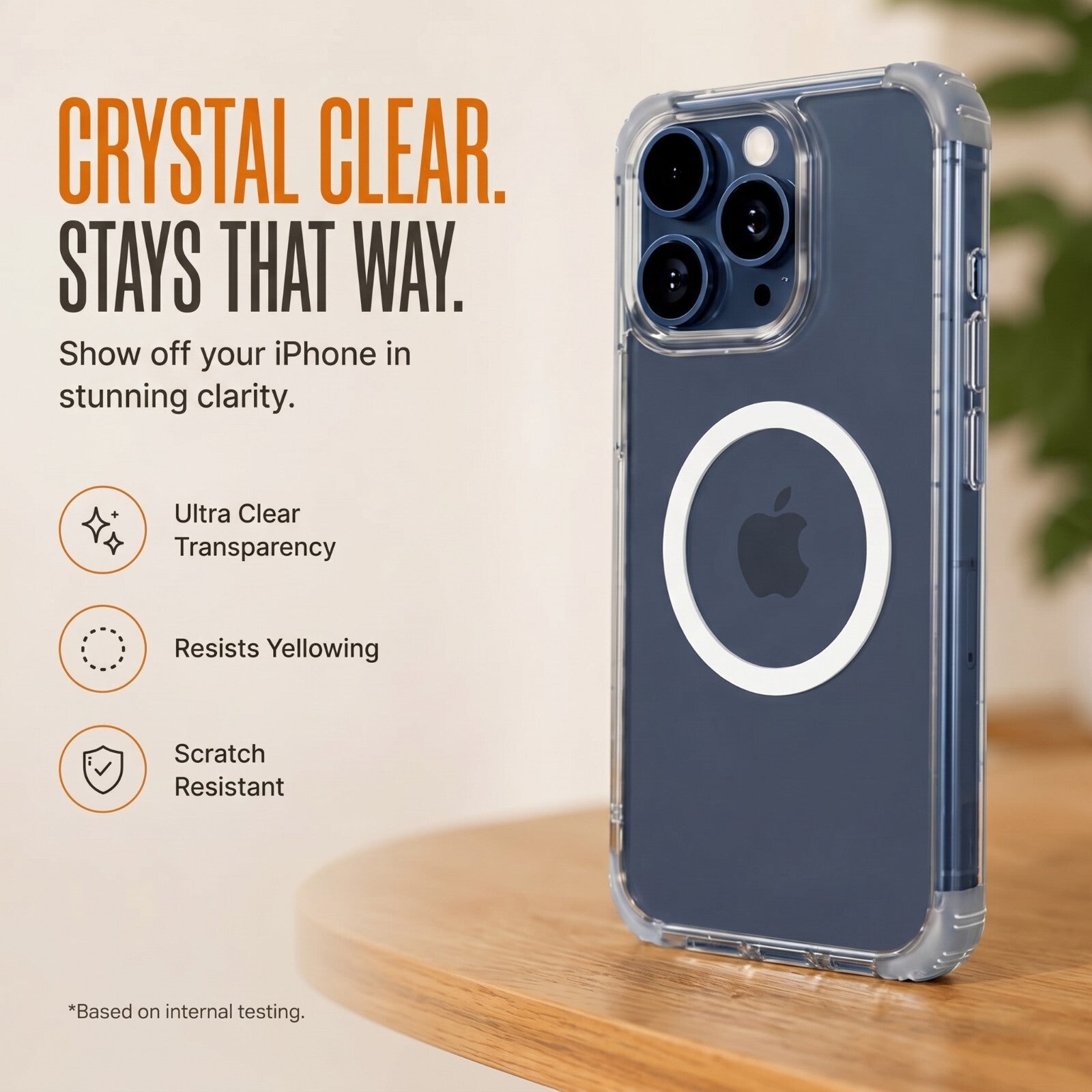 Luma Transparent Case - iPhone 15 Pro Max