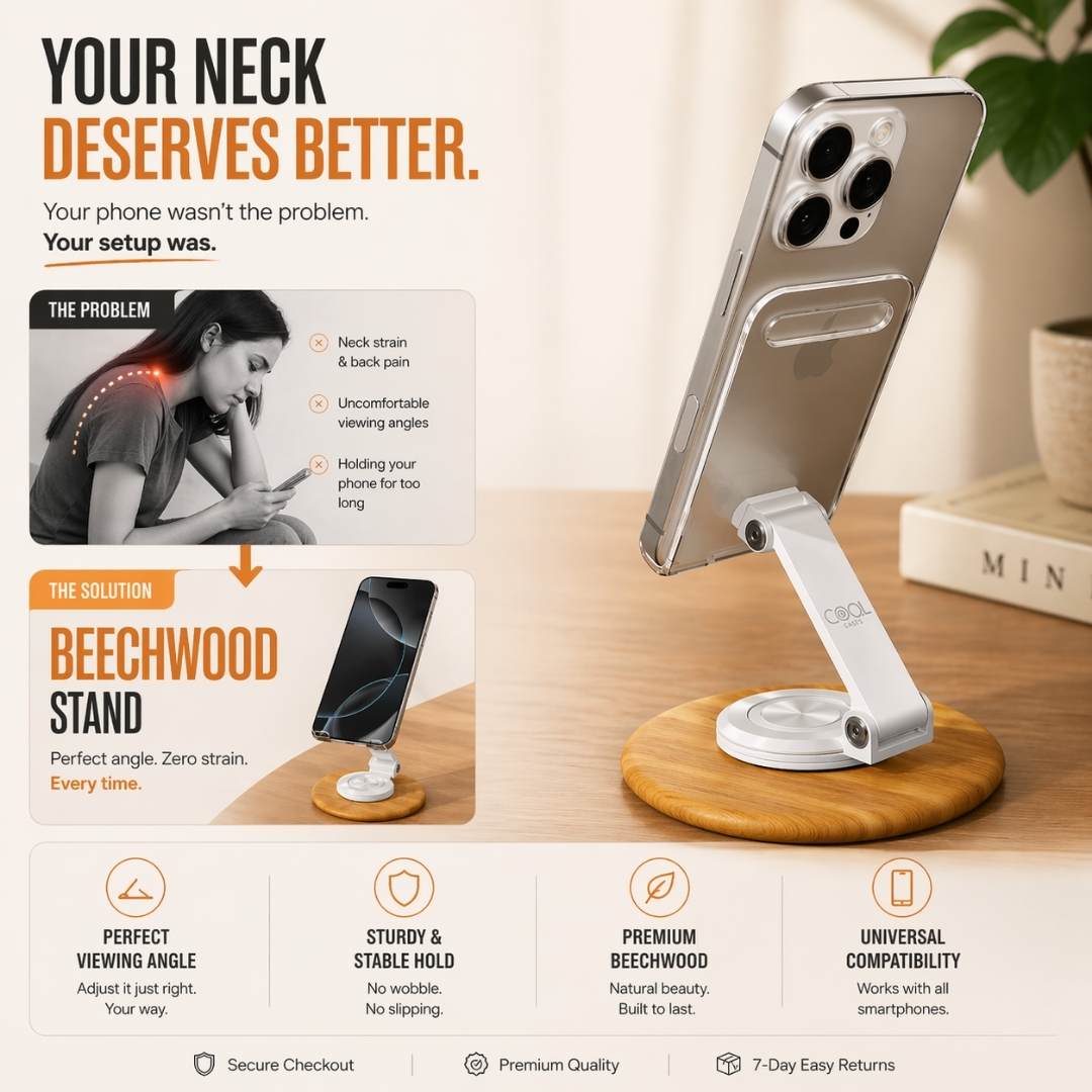 The Beechwood Phone Stand (Exclusive)