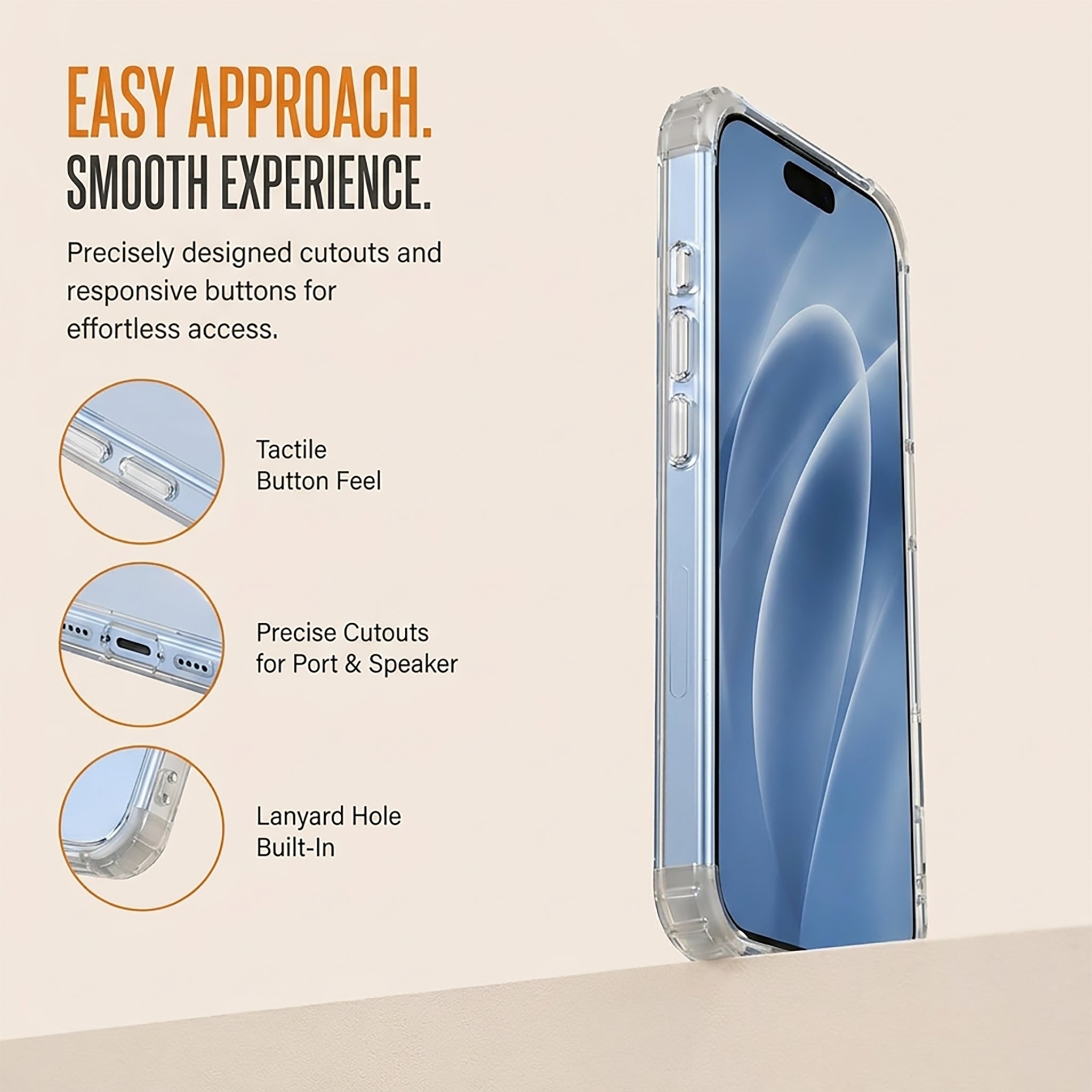 Luma Transparent Case - iPhone 16 Plus