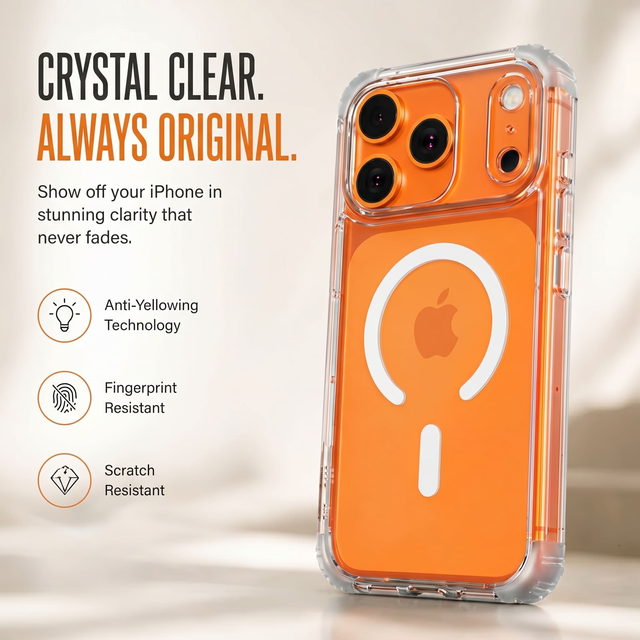 Luma Transparent Case - iPhone 17 Pro Max