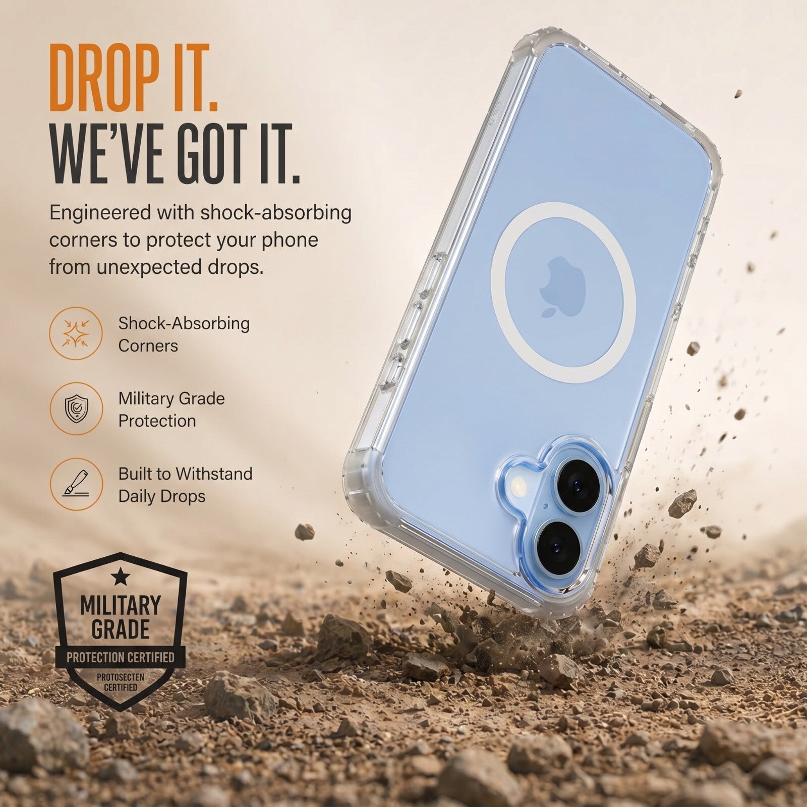 Luma Transparent Case - iPhone 16