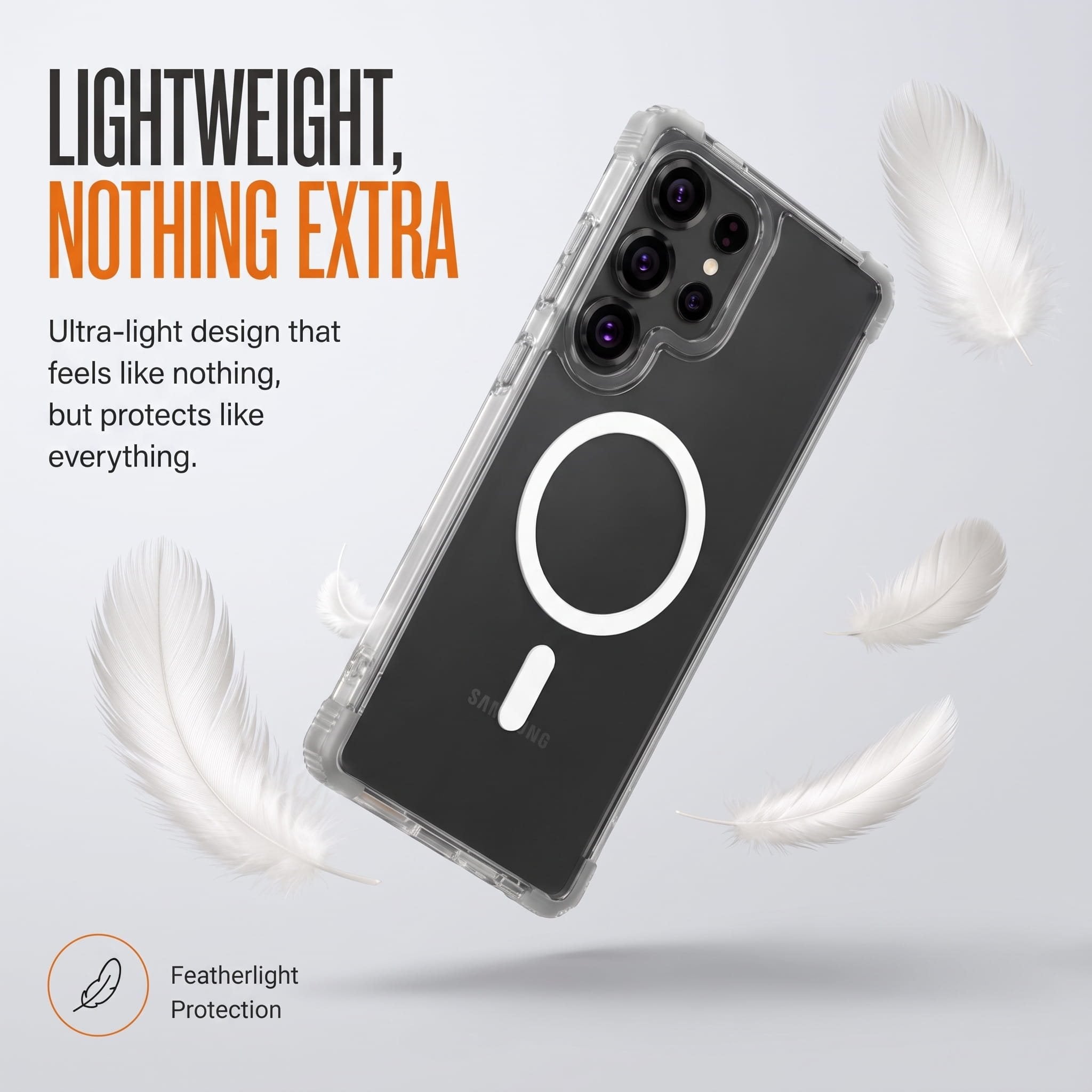 Samsung Galaxy S25 Ultra — Luma Transparent Case (8)