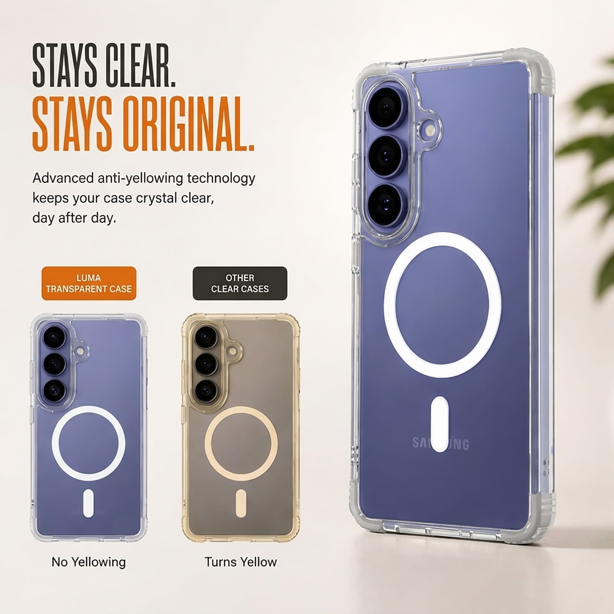 Samsung Galaxy S26 — Luma Transparent Case (6)