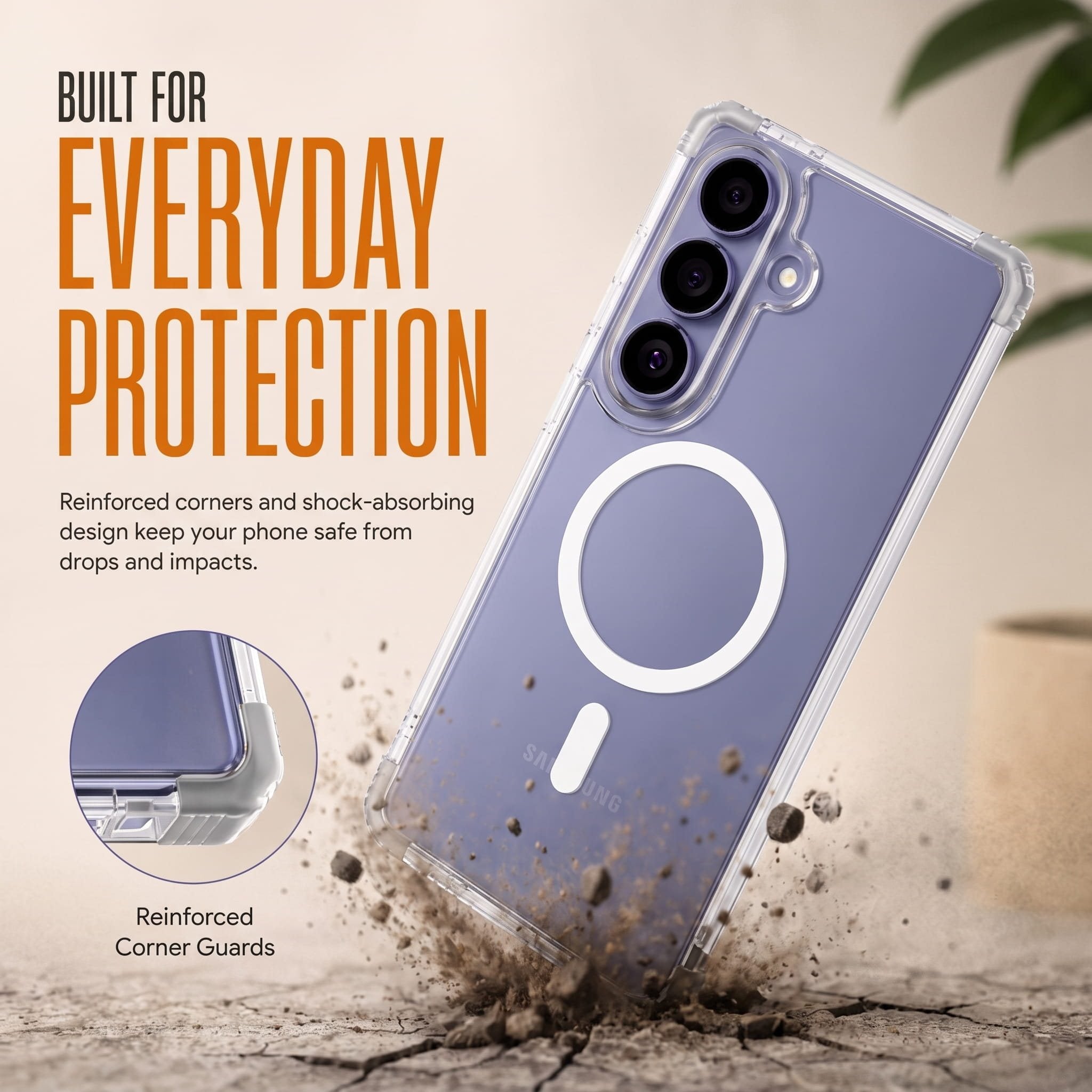 Samsung Galaxy S26+ — Luma Transparent Case (2)