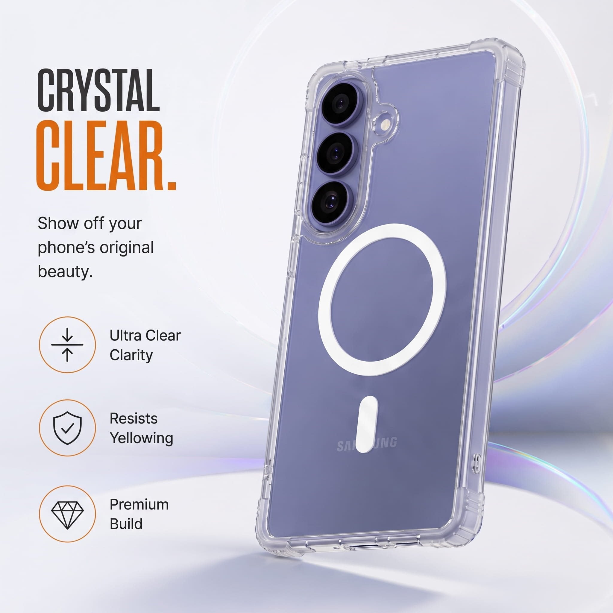 Samsung Galaxy S26+ — Luma Transparent Case (8)