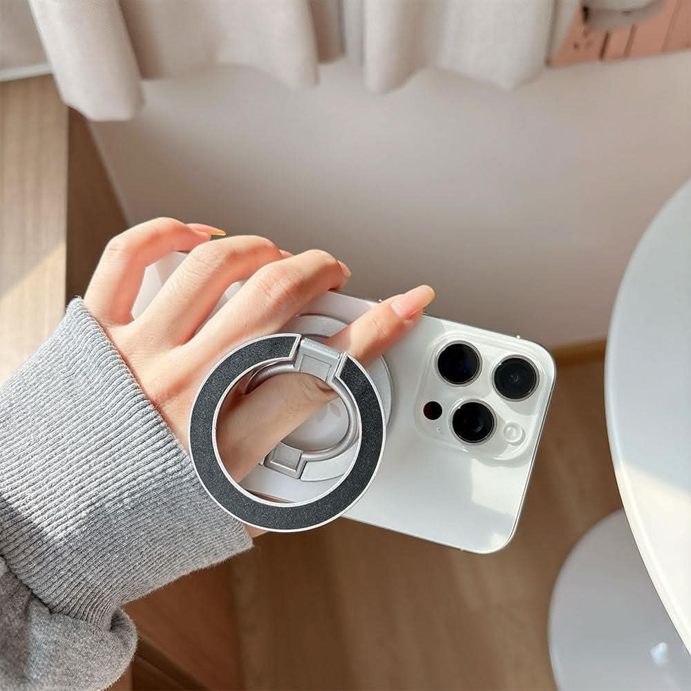 The HALO | Premium Aluminum Phone Stand | Compatible with all Phones | N52 Magnet