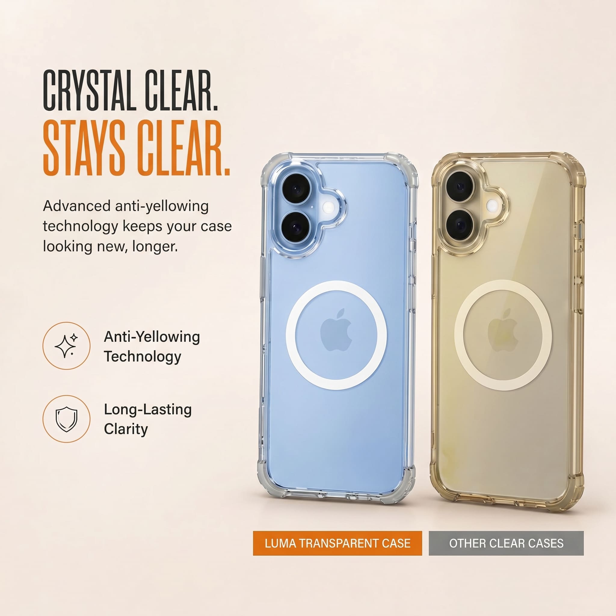 Luma Transparent Case - iPhone 16