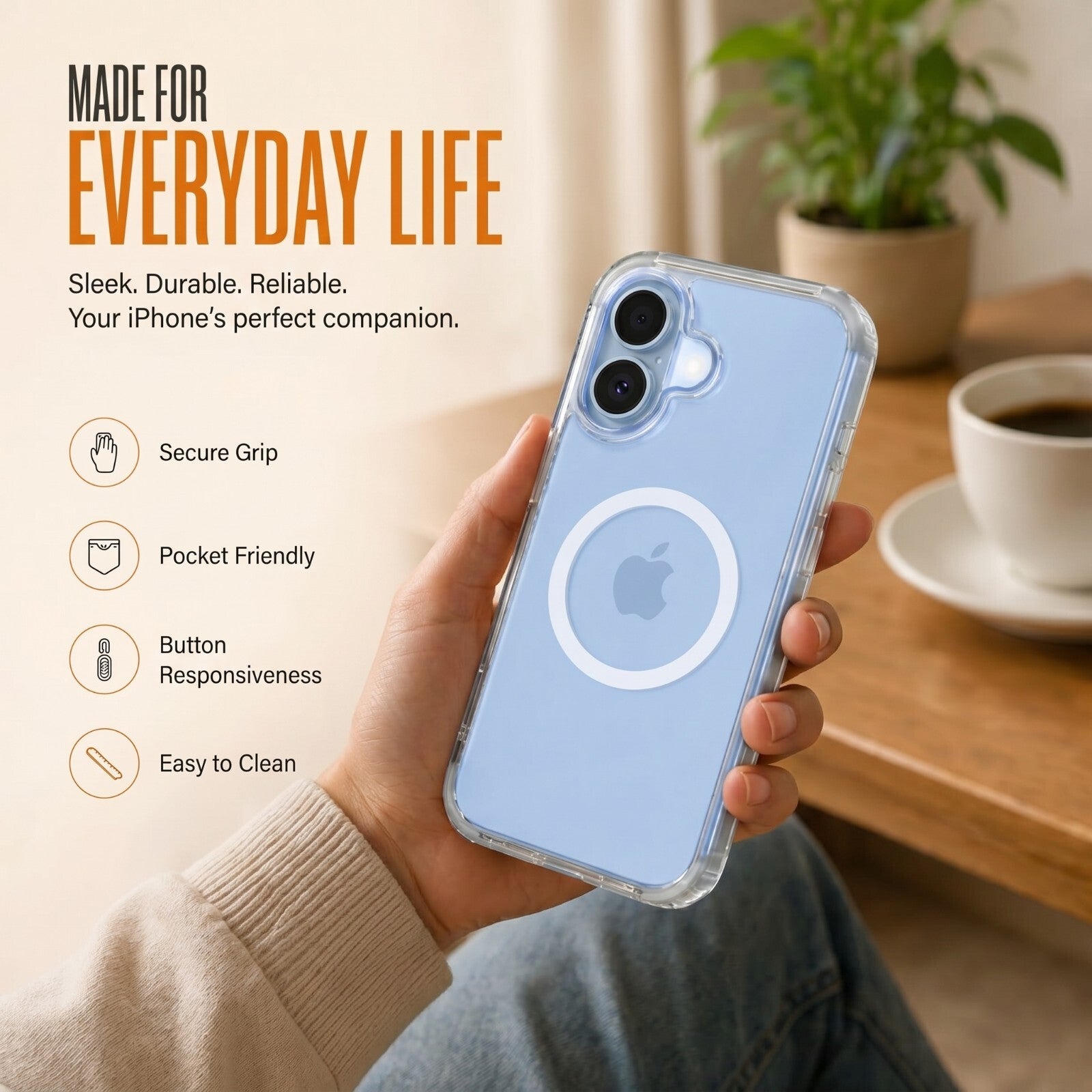 Luma Transparent Case - iPhone 16 Plus
