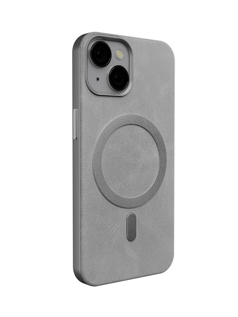 Grey Leather Case