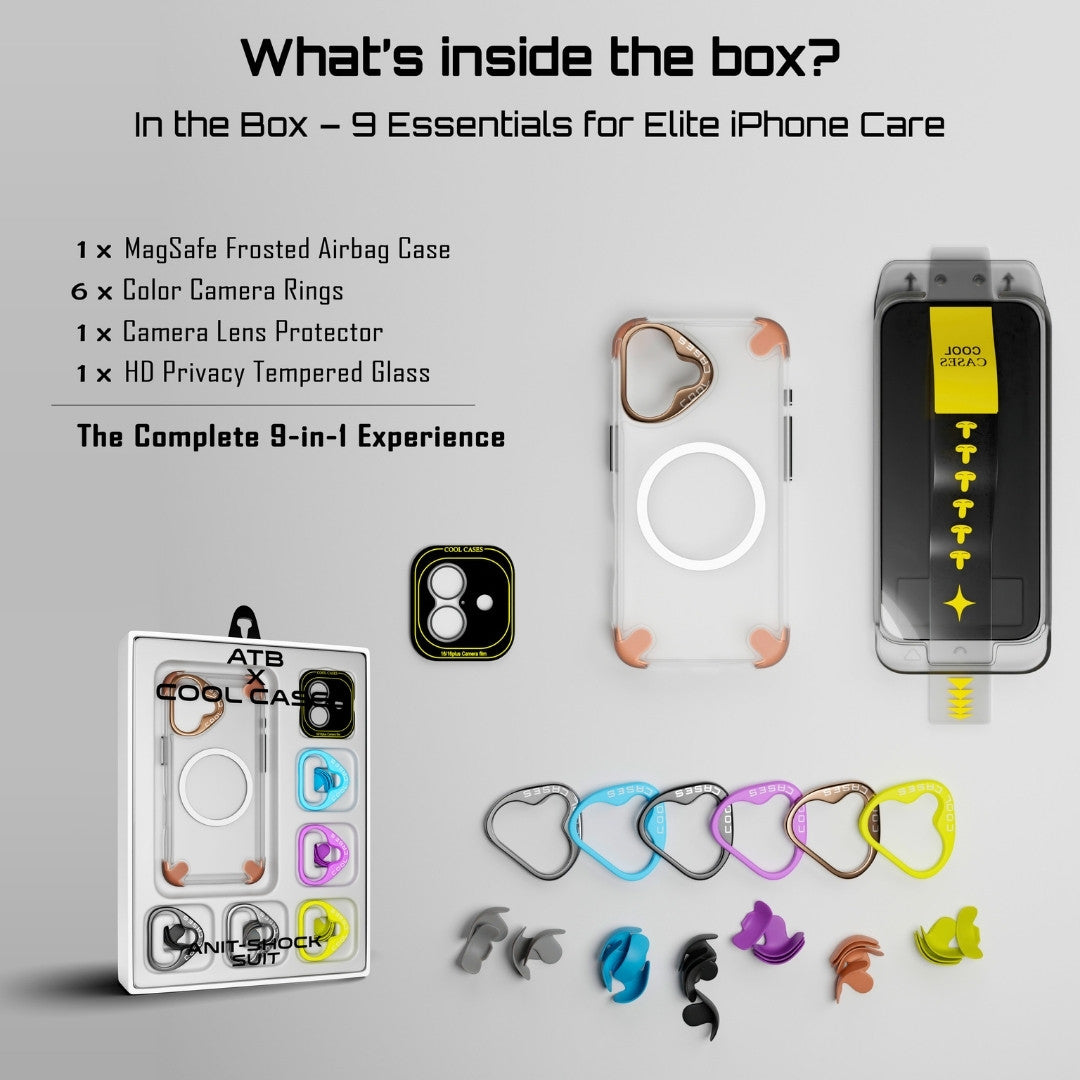 Ultimate 9-in-1 Protection Kit- iPhone 16
