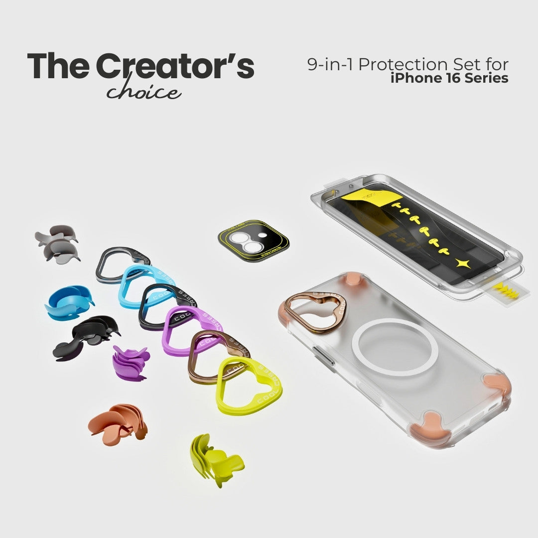 Ultimate 9-in-1 Protection Kit- iPhone 16