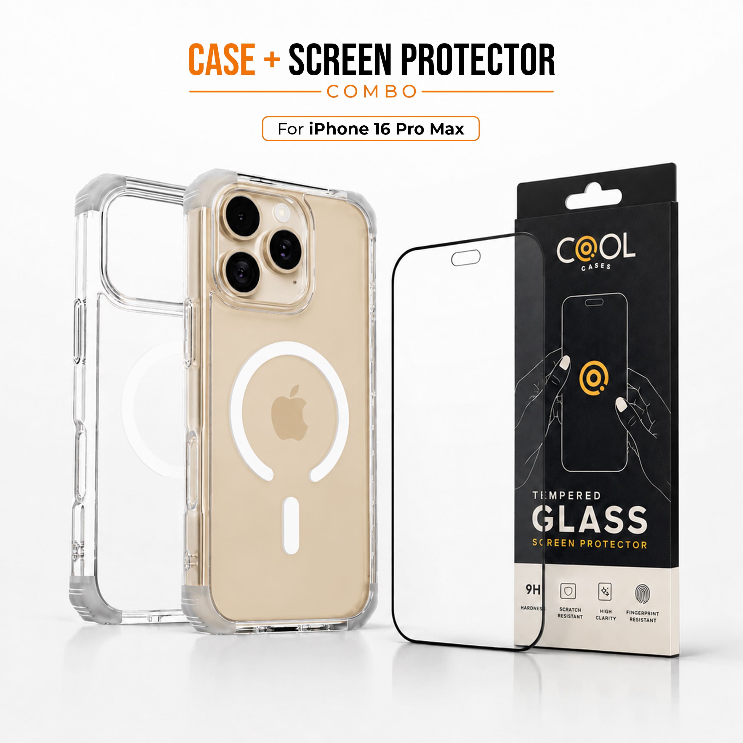 Luma + Tempered Glass Combo - iPhone 16 Pro Max