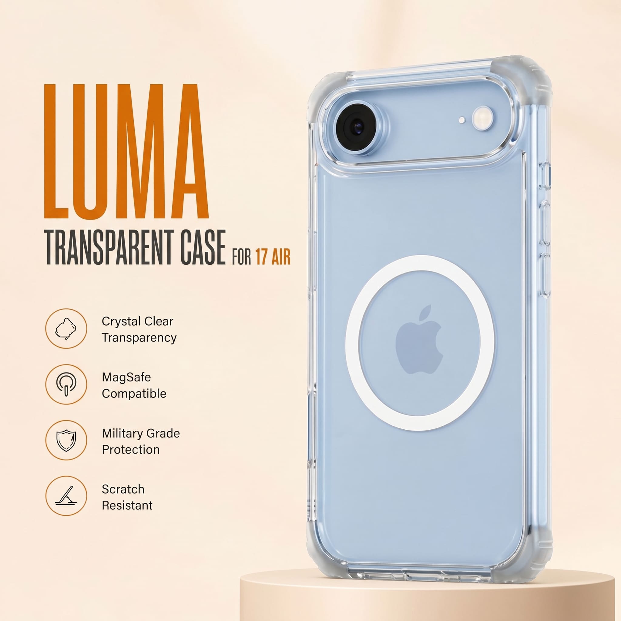 Luma Transparent Case - iPhone 17 Air
