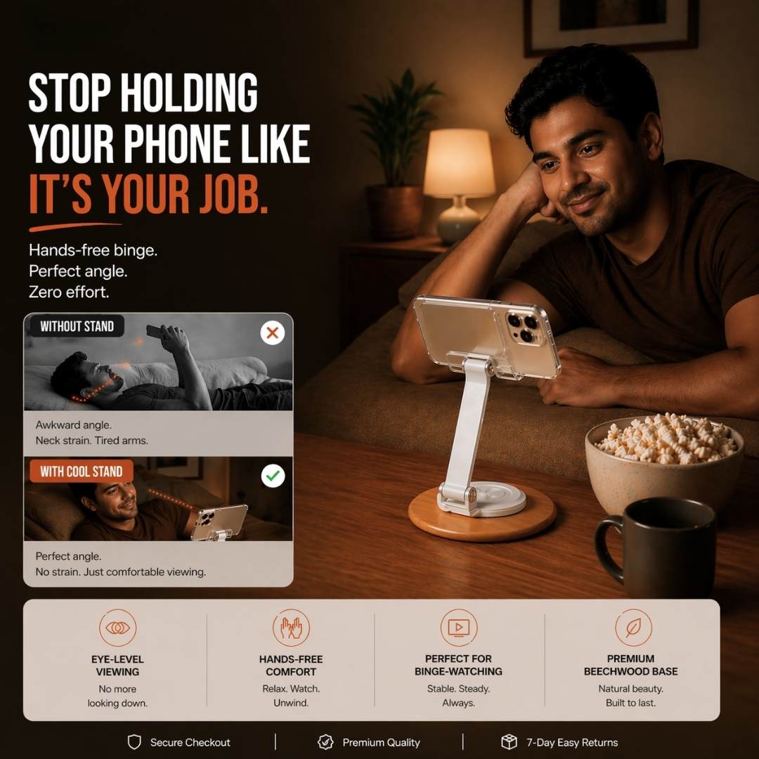 The Beechwood Phone Stand (Exclusive)