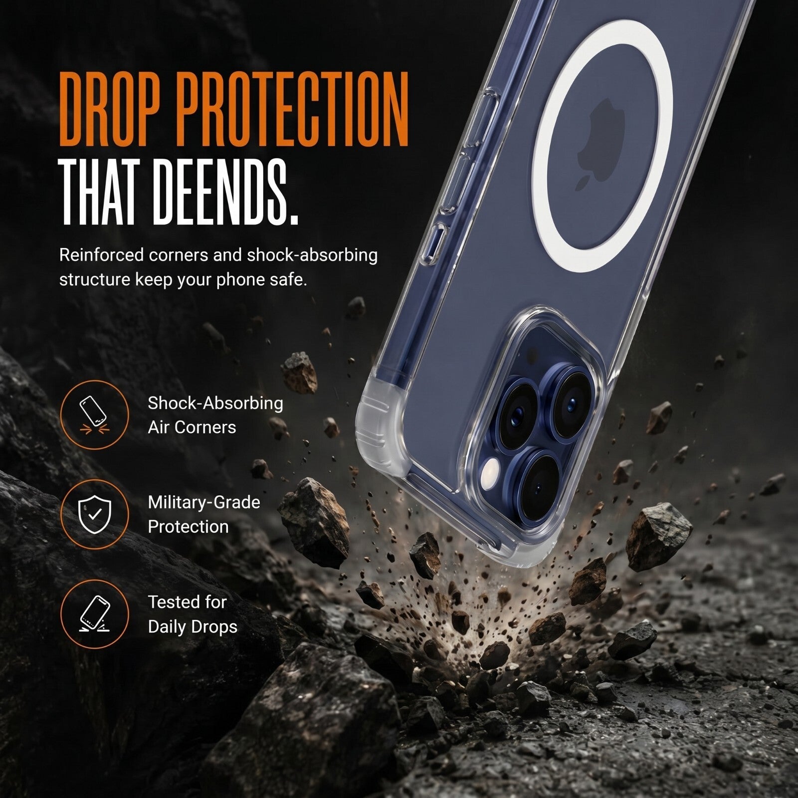 Luma Transparent Case - iPhone 15 Pro