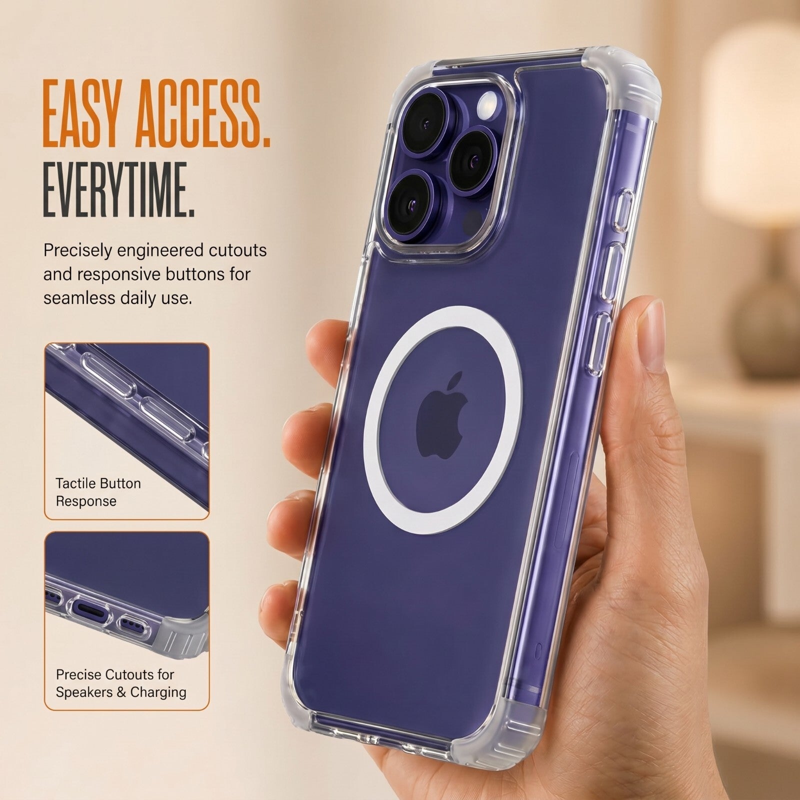 Luma Transparent Case - iPhone 14 Pro