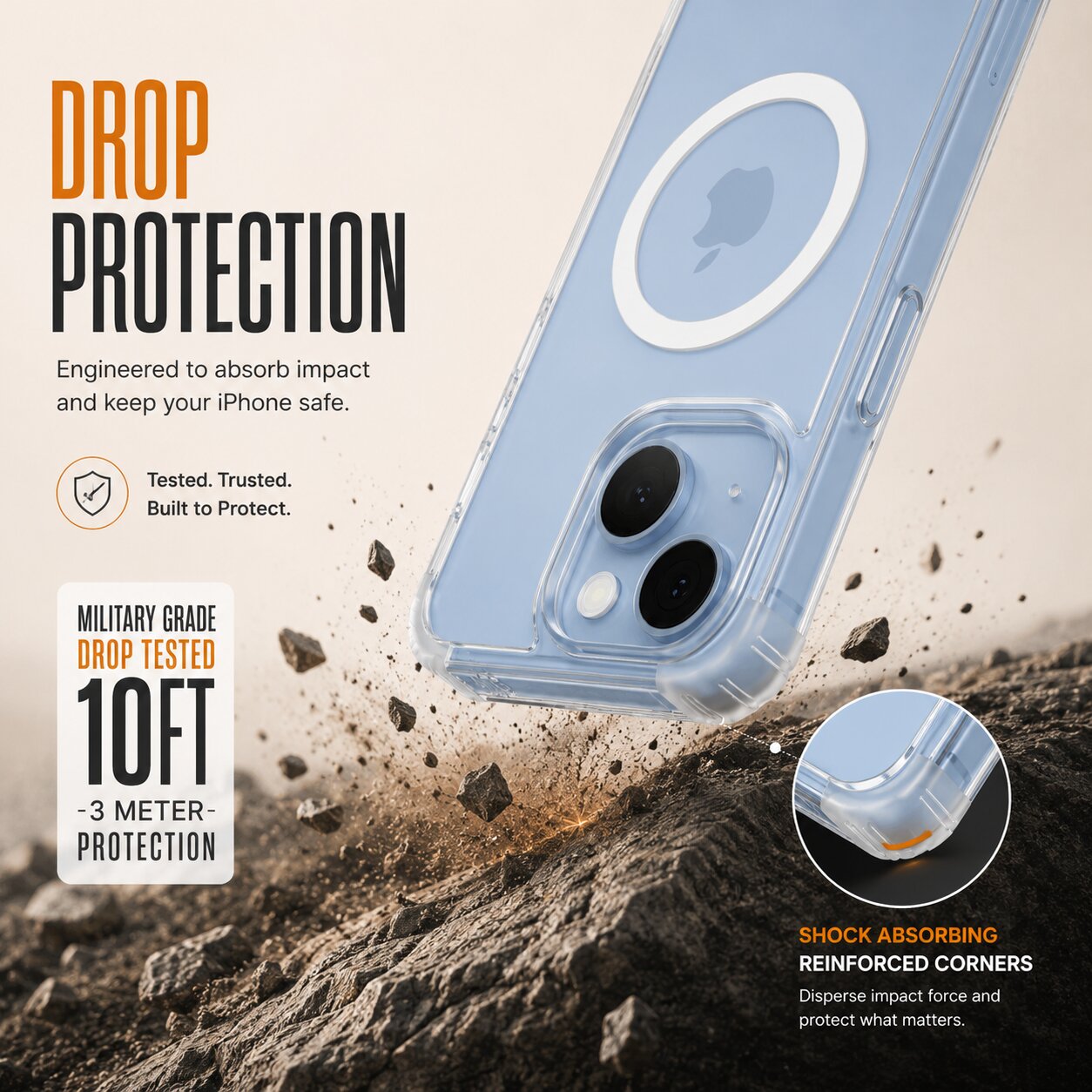 Luma Transparent Case - iPhone 15