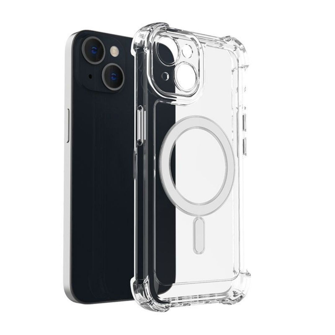 Transparent Bounce Case with 4-Corners Protection for iPhone