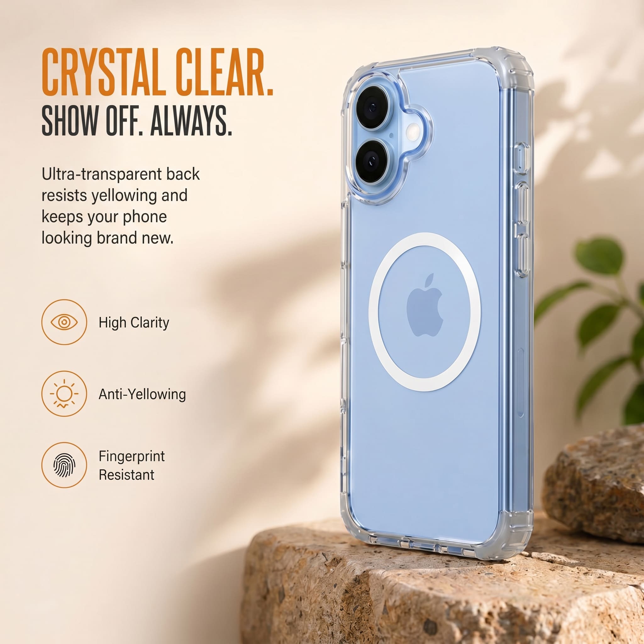 Luma Transparent Case - iPhone 16 Plus