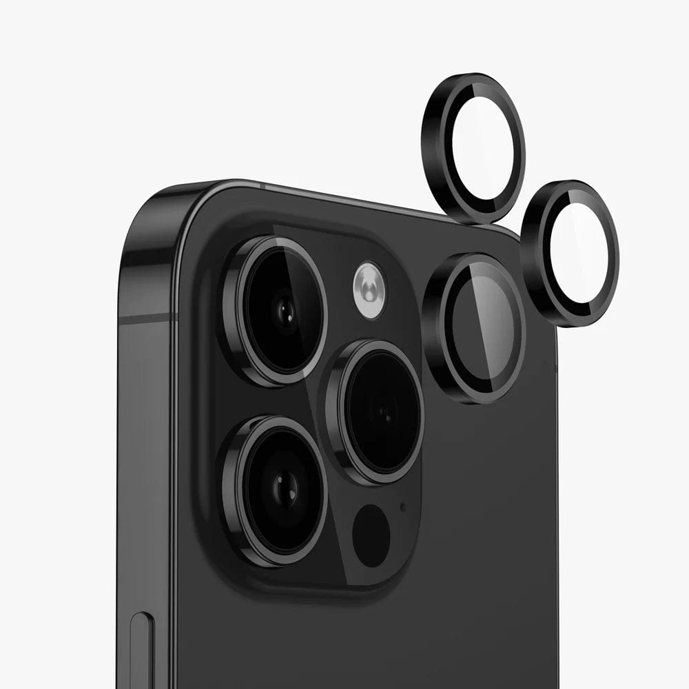 CoolCases iPhone 15 Pro / 15 Pro Max / Black Titanium Camera Lens Protector