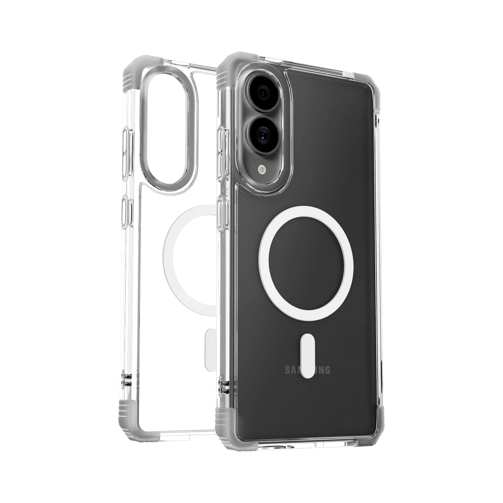 Samsung Galaxy S25 Edge — Luma Transparent Case 3D view
