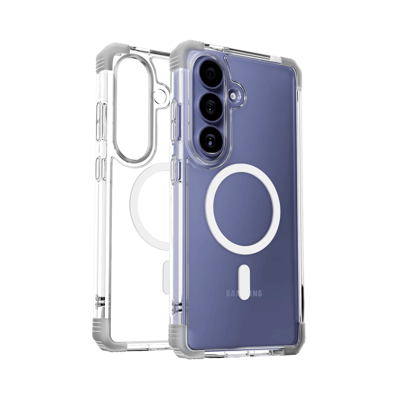 Samsung Galaxy S26+ — Luma Transparent Case 3D