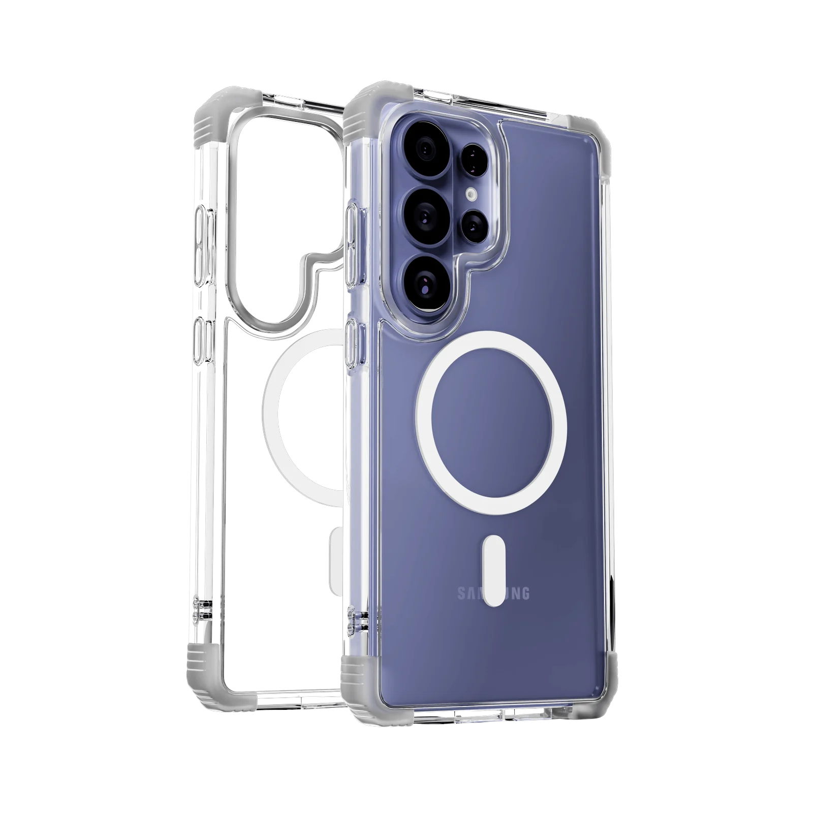 Samsung Galaxy S26 Ultra — Luma Transparent Case 3D
