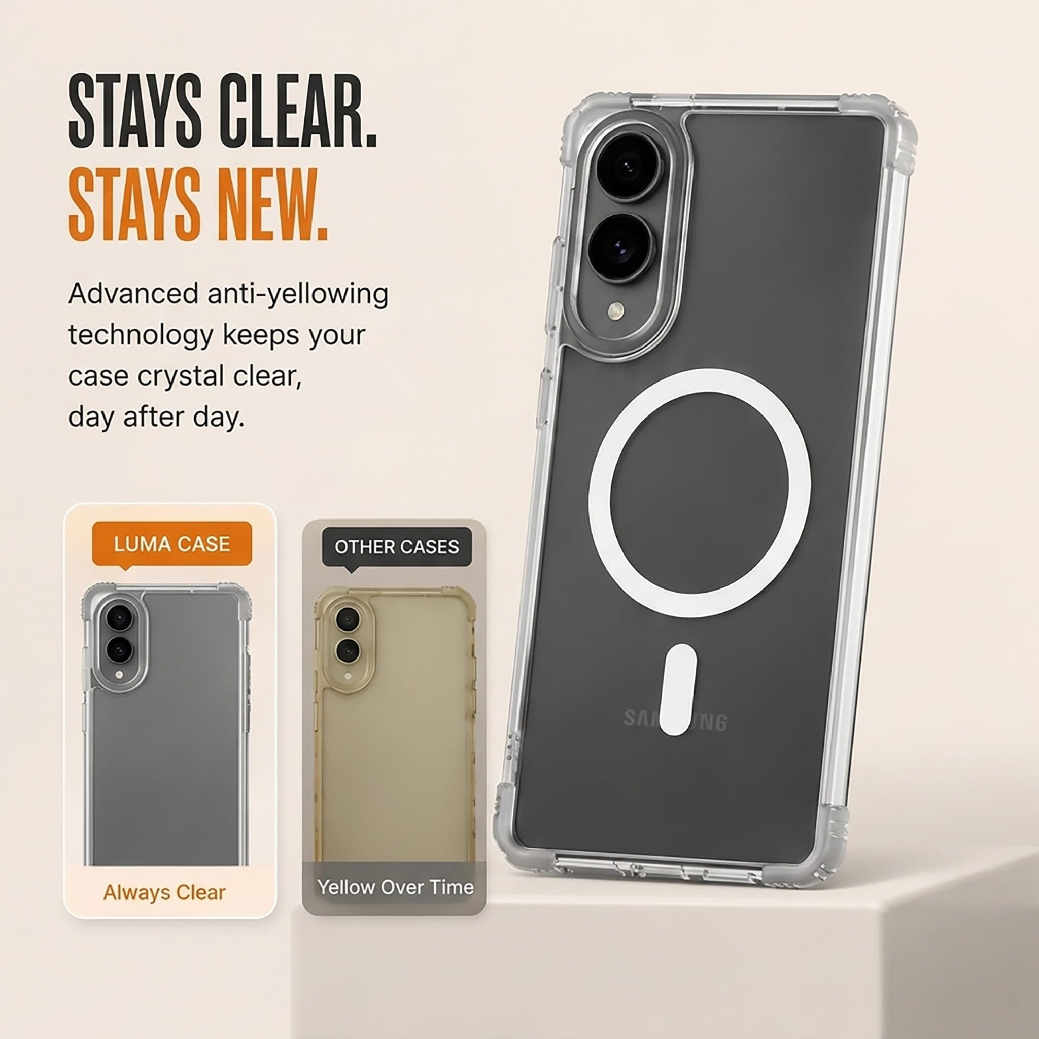 Samsung Galaxy S25 Edge — Luma Transparent Case (9)