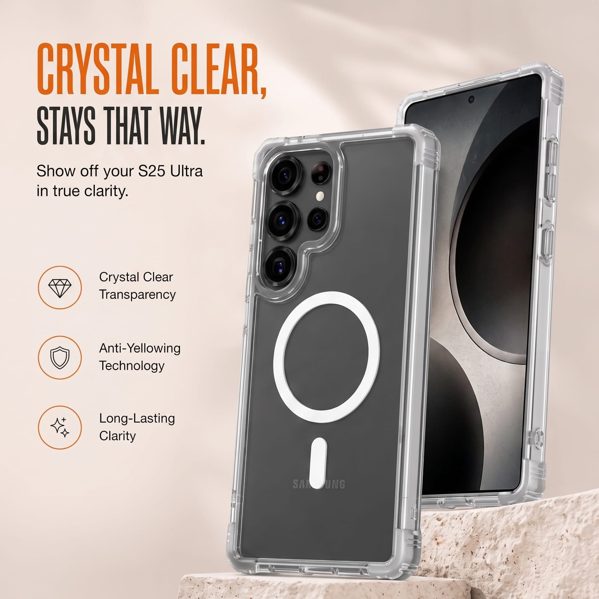 Samsung Galaxy S25 Ultra — Luma Transparent Case (6)