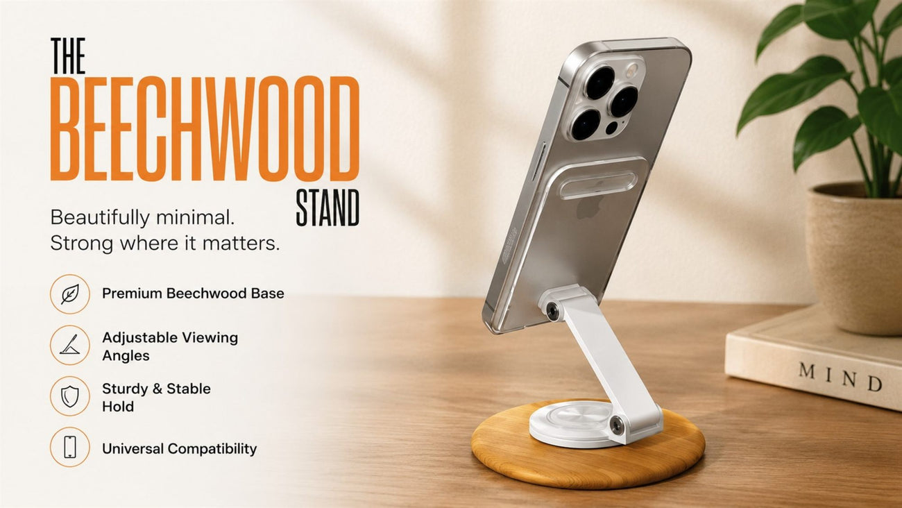 The Beechwood Phone Stand (Exclusive)