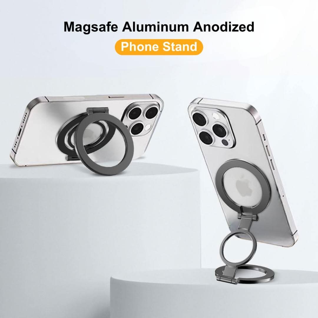 The HALO | Premium Aluminum Phone Stand | Compatible with all Phones | N52 Magnet