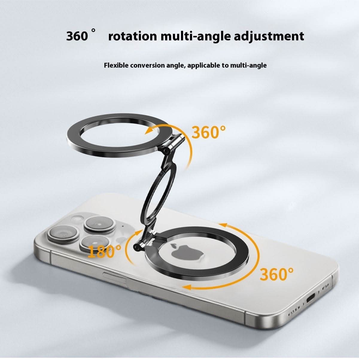 The HALO | Premium Aluminum Phone Stand | Compatible with all Phones | N52 Magnet